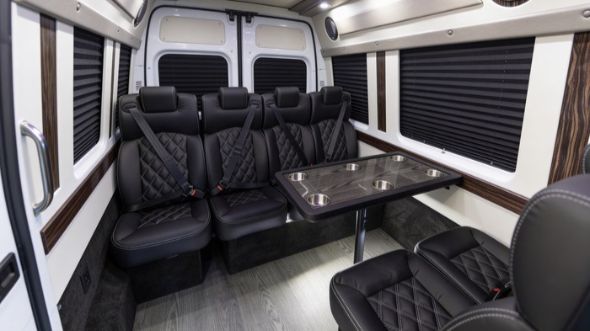 10 passenger sprinter van interior santa clarita
