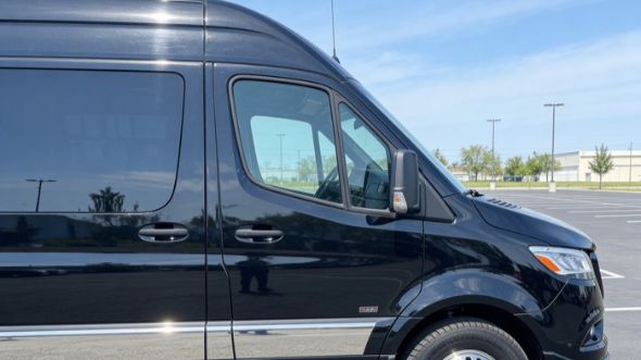 burbank wedding sprinter van rental