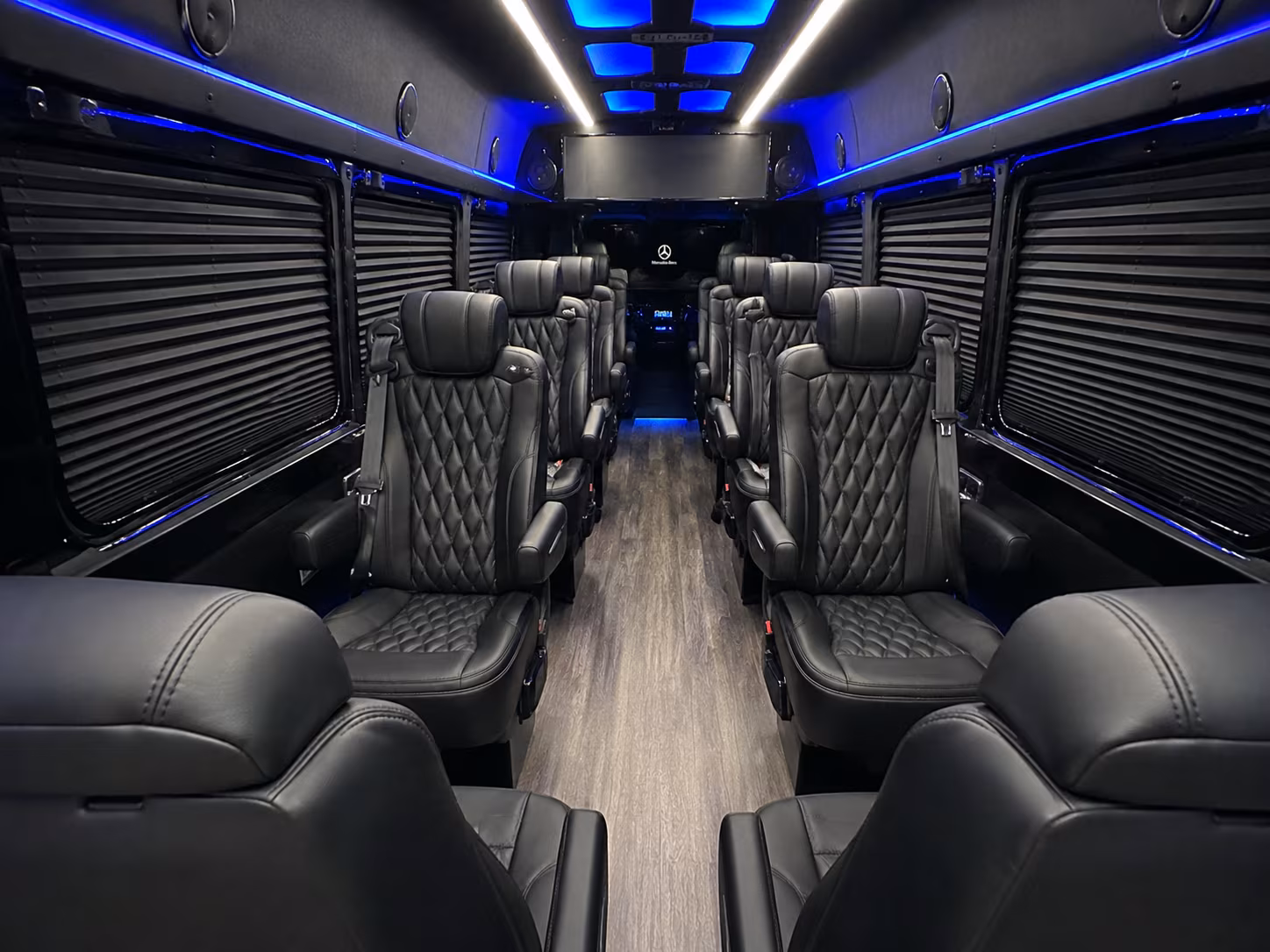 prom night dinner stop and multi venue sprinter van transportation in simi valley