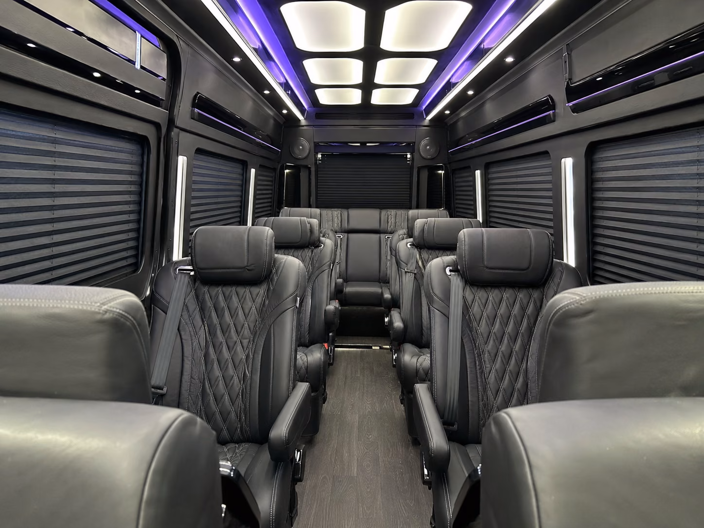 simi valley 12 passenger sprinter van inside