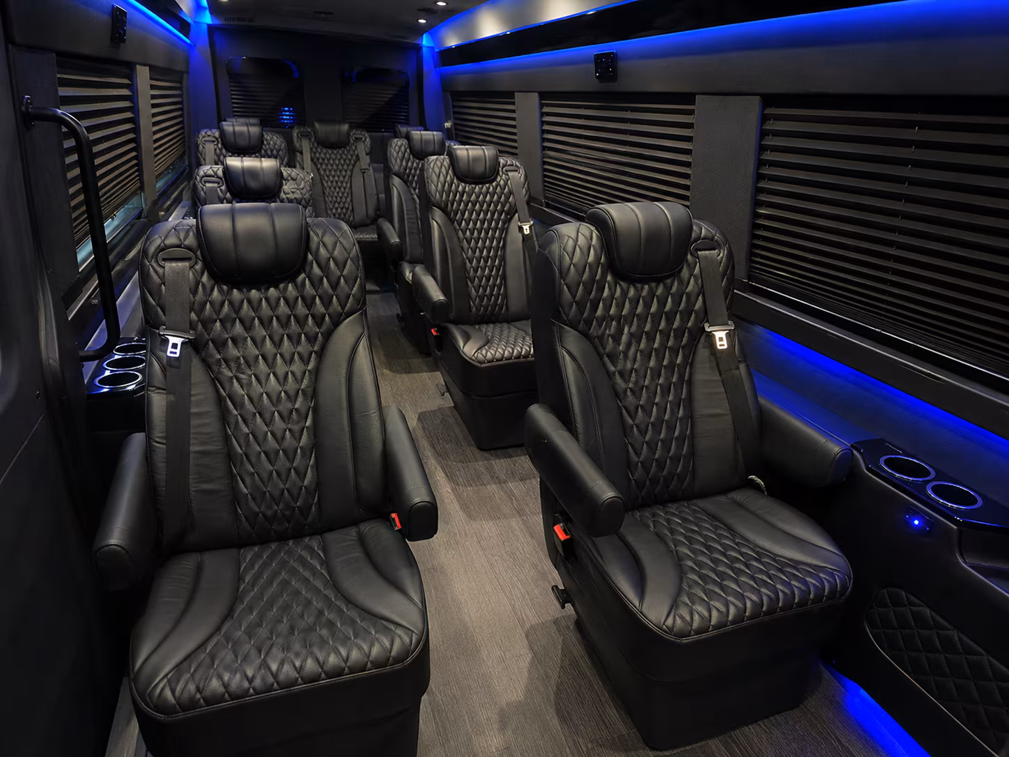 simi valley 12 passenger sprinter van interior