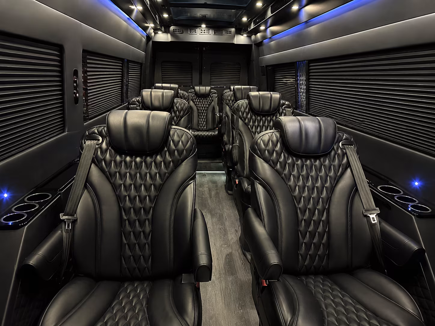 simi valley 15 passenger sprinter van inside