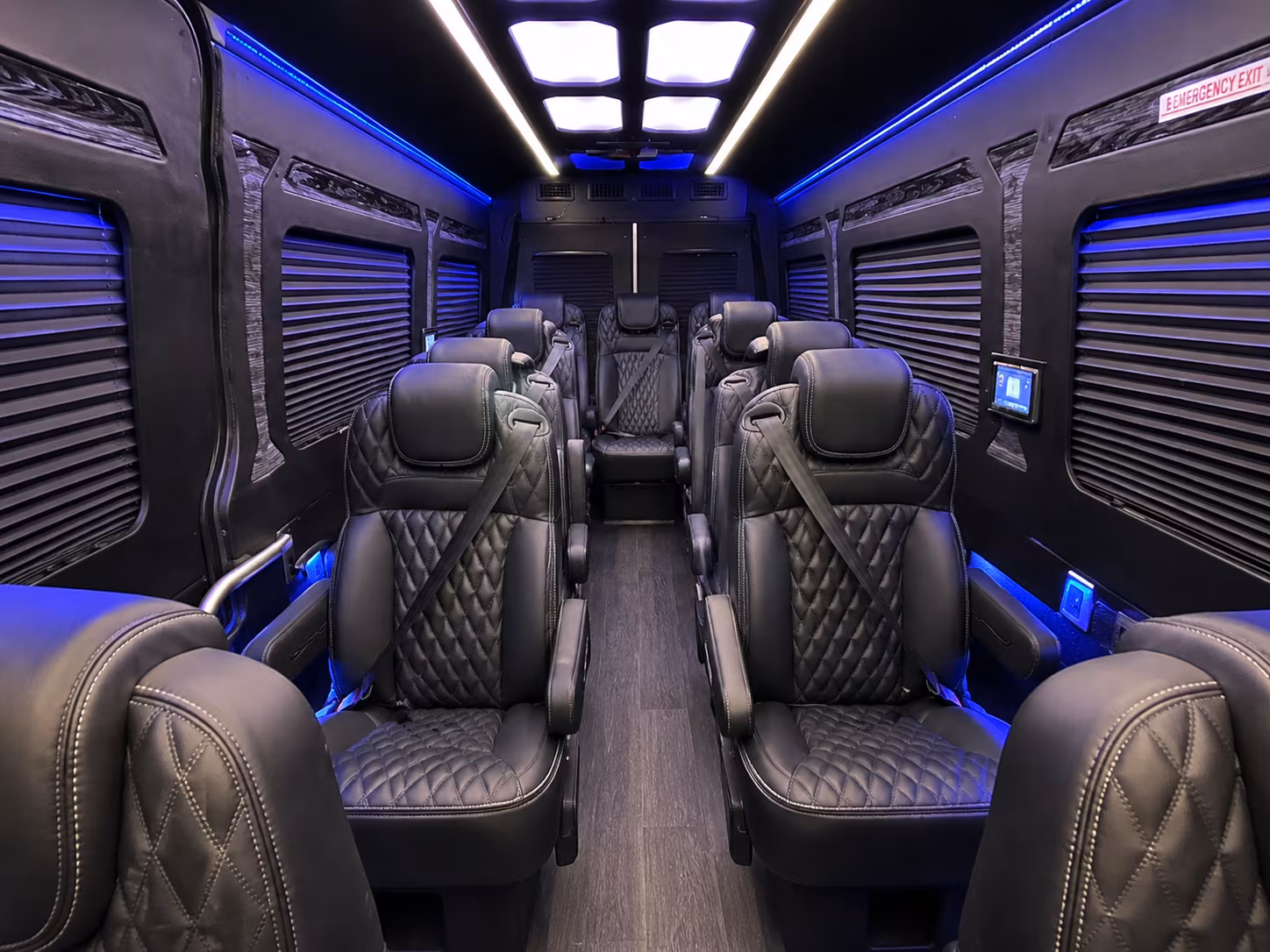 simi valley 15 passenger sprinter van interior