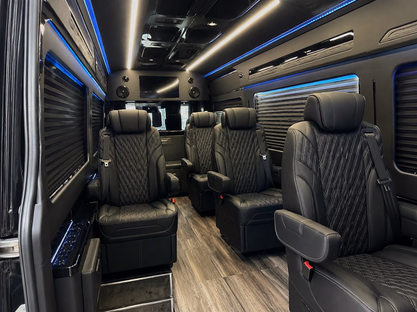 simi valley 18 passenger sprinter van interior
