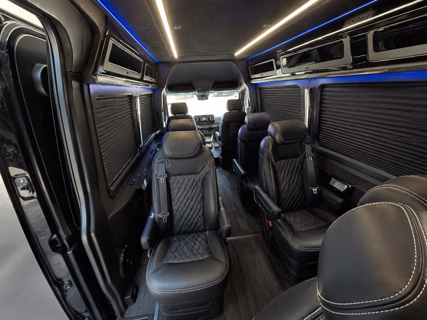 simi valley 8 passenger sprinter van inside