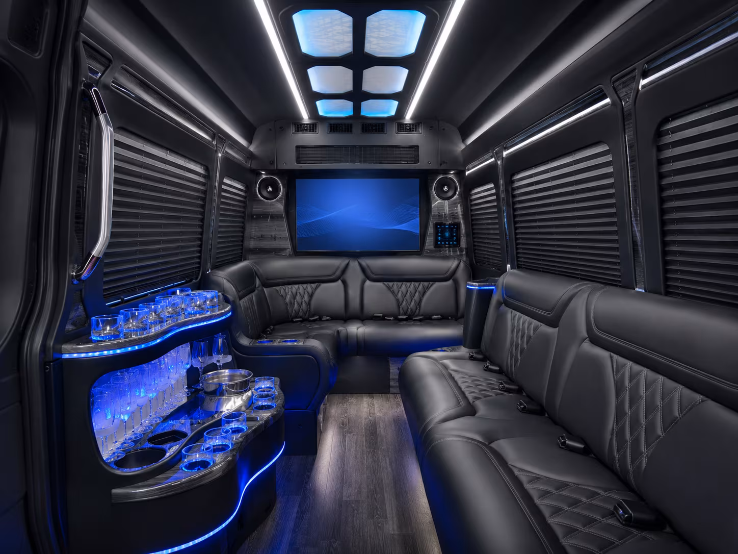 simi valley sprinter limousine interior