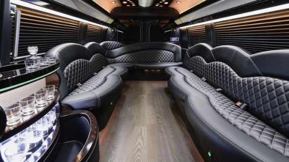 sprinter limousine interior pasadena